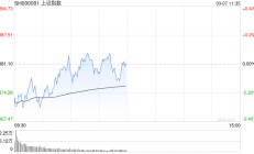 午评：沪指早盘震荡微涨 大金融板块集体调整