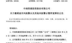 000506，“摘星脱帽”！周四复牌！